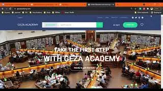 Online Education and Learning Management System&ndash;Geza Academy