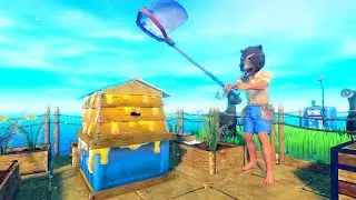 Making My Own Honey in Raft's Sweetest Update Ever!