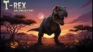 PROJECT HUNT - Halloween: T-Rex in the Savanna