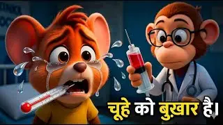 Aaj Mangalwar Hai Chuhe Ko Bukhar Hai 🤒 | Famous Hindi Rhymes | चूहे को बुखार है Song