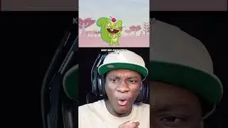 KEEP BRO AWAY FROM CANDY 😭 #reaction #trending #shorts #happytreefriends 1