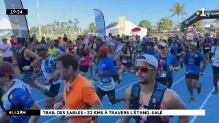 Trail des Sables : 22 kilomètres dans la forêt de l'Etang-Salé. Reportage