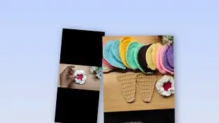 Crochet icecream scarf (final part). topping tutorial and assembling..