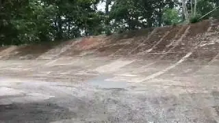 Driving the Brooklands Race Track Banking 2018