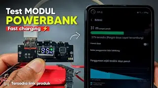 TEST MODUL POWERBANK FAST CHARGING