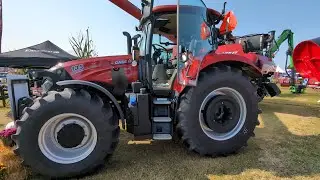 Трактор Maxxum 135 продаётся в магазине Equipment Ontario на канадской выставке Outdoor Farm Show...