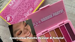 NYX Cosmetics Barbie The Movie Eyeshadow Palette Review