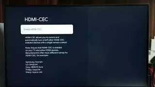 NOKIA Google TV : How To Enable or Disable HDMI CEC Device Control | Turn ON or OFF HDMI CEC