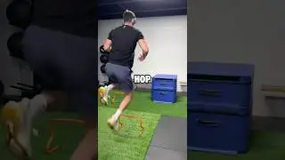 I hopped on 💉 to get athletic 😳 #plyometrics #athlete #jumphigher #sportsperformance #gymroutine