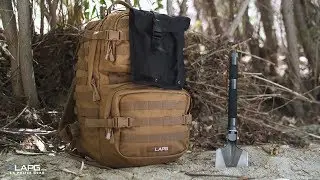 LA Police Gear - 10-in-1 Folding Survival Shovel