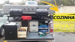 Cozinha de viajante - cozinha de camping