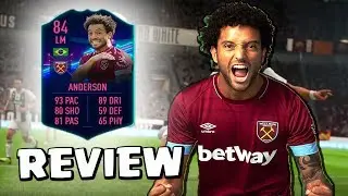 FIFA 19 ONE TO WATCH 84 RATED FELIPE ANDERSON PLAYER REVIEW