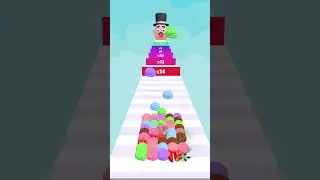 Stacky Ice Cream Runner Amazing Game ~*🍦 🍧 🍨*~ #shorts #game #max #trending #gameplay