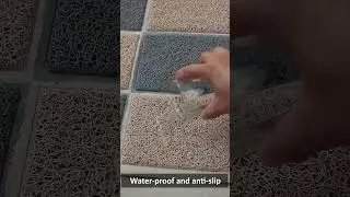 joint door mats#doormats #homedecor #floormat #textile #door mat test#manufacturing
