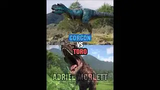 Gorgon vs Toro #walkingwithdinosaurs #carnotaurus
