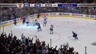 Clarke MacArthur 1st as a leaf Goal - Habs 1 vs Leafs 3 - Oct 7th 2010 (HD)
