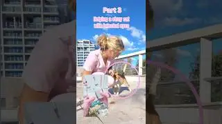 Helping a stray cat with infected eyes | Part 3 🩷💉 #cat #adoptstrays