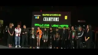 THE CHAMPIONS (LADY MAZTA x APOLLO ONE) - PRO 2021 CHAMPIONSHIP NIGHT RAP OLYMPICS