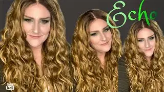 😍OH WOW!!!MOTOWN TRESS L136 ECHO Wig Review|Synthetic|Faux Skin|13X6|OTGOLD BROWN|elevatestyles