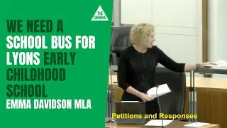 We need a school bus for Lyons Early Childhood School.