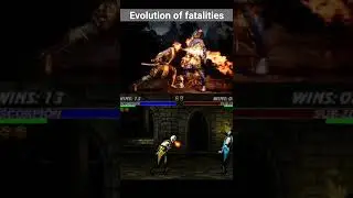 Evolution of Fatalities in Mortal Kombat part2 #shorts #youtubeshorts #mortalkombat