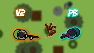 v2 vs Peachy Bois (A Surviv.io Clan War)