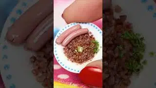 Из чего делают сосиски? Мини сосиски из полимерной глины от Анны Оськиной!