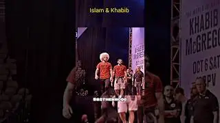 Islam & Khabib 🔥 #brotherhood #islam #islammakhachev #khabib #khabibnurmagomedov #mma #ufc #shorts