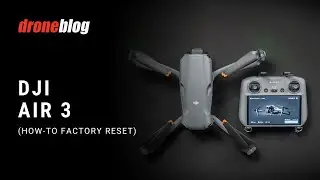 DJI Air 3/3S - How to Factory Reset