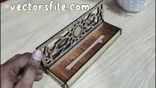 Laser Cut Pen Gift Box Design | DIY Laser Cutting Wooden Box Template