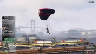 Gta 5 Parachute stunt.