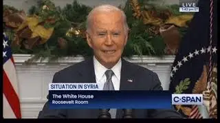 PRESIDENT JOE BIDEN GIVES COMMENTARY ON THE RELATIONSHIP BETWEEN SYRIA AND RUSSIA.