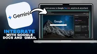 How to Integrate Gemini AI with Google Docs & Gmail &ndash; BOOST Productivity in SECONDS!