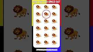 HOW GOOD ARE YOUR EYES | Find The Odd Emoji Out | Find The Difference Puzzles Quiz Game