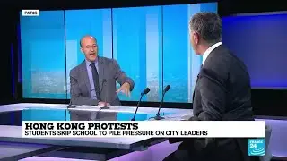 Hong Kong student protests: First day of school adding a new layer of pressure
