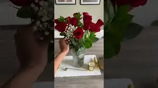 H&M home decor #flowerarrangement #vasecenterpiece