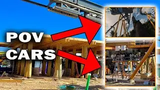 FIRST LOOK SeaWorld San Antonio Barracuda Strike Trains And POV Edit 1-19-2026