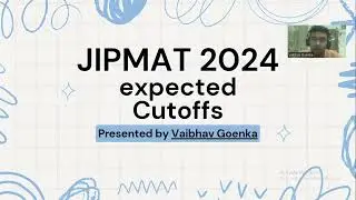 JIPMAT 2024 Expected Cutoffs | Detailed Analysis