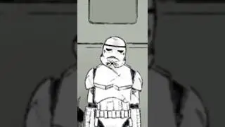 When a Stormtrooper WISHED Darth Vader HAPPY BIRTHDAY #starwars #darthvader #starwarscomics #shorts