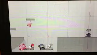 Kirby can make the training stage jump using a spirit.
