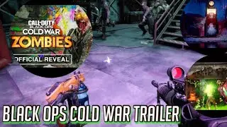 COD COLD WAR ZOMBIES REVEAL TRAILER REACTION + Review | Call of duty: Black Ops Cold War Zombies