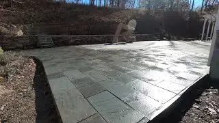 Flagstone Pool Deck