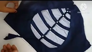 Trendy sleeve design cutting and stitching video #sleevedesigns #tailoring 