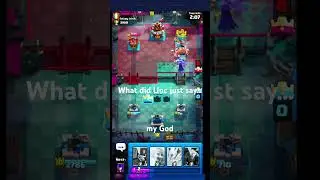 Someone needs to ban this guy.. #goat #gaming #blowup #funny #clash #clashroyale #clashroyalememes