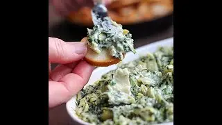 BEST Low Carb Spinach Artichoke Dip! (keto, gluten-free)