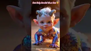 Cute Baby Hornlet! It's so Cute 🥰 #BabyHornlet #TooCute #AdorableCreature #FantasyAnimals #ytshorts