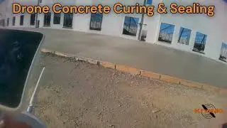 Drone Concrete Curing