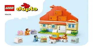 👶 LEGO instructions 👶 DUPLO 👶 10459 👶 Bluey's Family House with Memory Game 👶