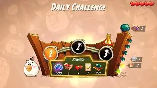 DC 4-5-6 Rooms - No Red,Blues,Chuck,Matilda - Daily Challenge, Angry Birds 2