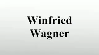 Winfried Wagner